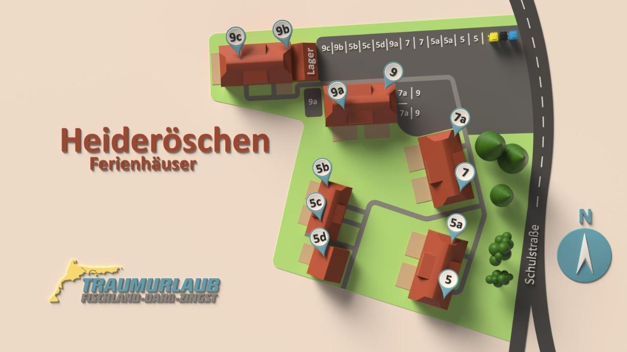 Heideroeschen Park Heideroeschen 9A Βίλα Zingst Εξωτερικό φωτογραφία